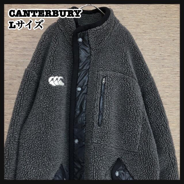 カンタベリー】アウター コート ボア 中綿 刺繍ロゴ ワンポイントロゴ ... CANTERBURY カンタベリー ハイネック 中綿ジャケット 刺繍ロゴ カーキ