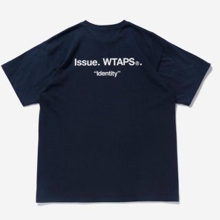 ダブルタップス(W)taps)のWTAPS IDENTITY SS COTTON L NAVY(Tシャツ/カットソー(半袖/袖なし))