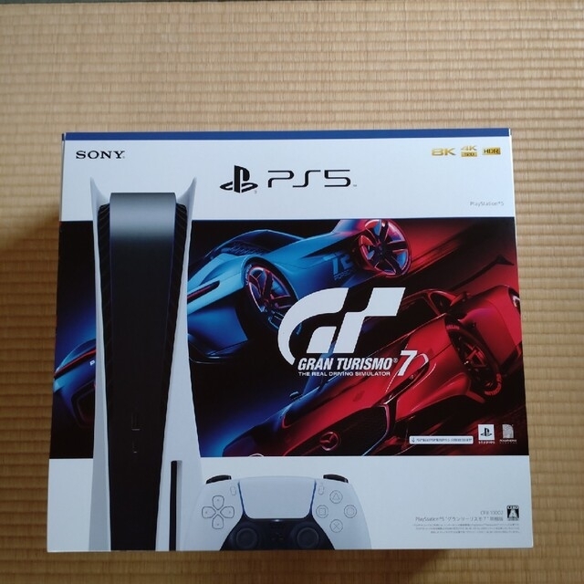 (新品.未使用) PS5 最新型 CFI-1200A01 GT7同梱版家庭用ゲーム機本体