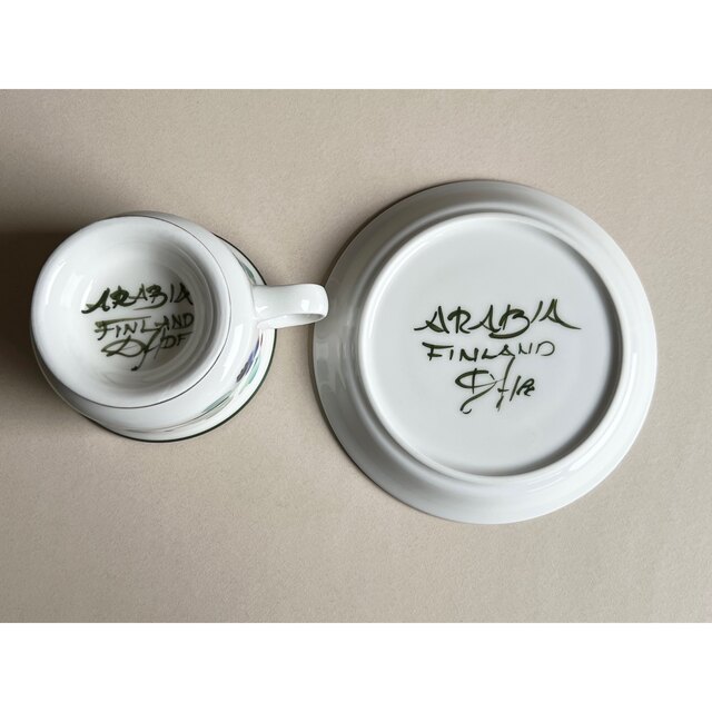 ARABIA - Palermo パレルモ コーヒーカップ&ソーサー アラビア ARABIA - Palermo パレルモ コーヒーカップ&ソーサー アラビア