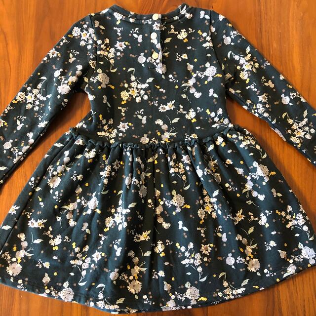 PETIT BATEAU(プチバトー)のPETIT BATEAU 花柄ワンピース 3ans/95cm キッズ/ベビー/マタニティのキッズ服女の子用(90cm~)(ワンピース)の商品写真