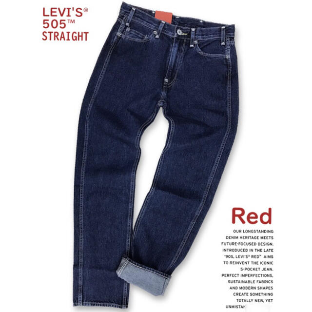 【Levi's／リーバイス】RED LR505  STRAIGHT W32L32