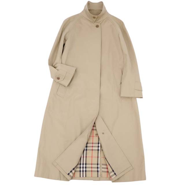 BURBERRY(バーバリー)のVintage バーバリー コート ステンカラーコート バルマカーンコート コットン100％ アウター レディース 7AB2(S相当) ベージュ レディースのジャケット/アウター(その他)の商品写真