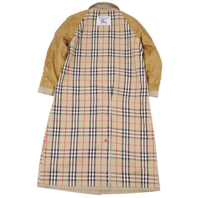 BURBERRY(バーバリー)のVintage バーバリー コート ステンカラーコート バルマカーンコート コットン100％ アウター レディース 7AB2(S相当) ベージュ レディースのジャケット/アウター(その他)の商品写真