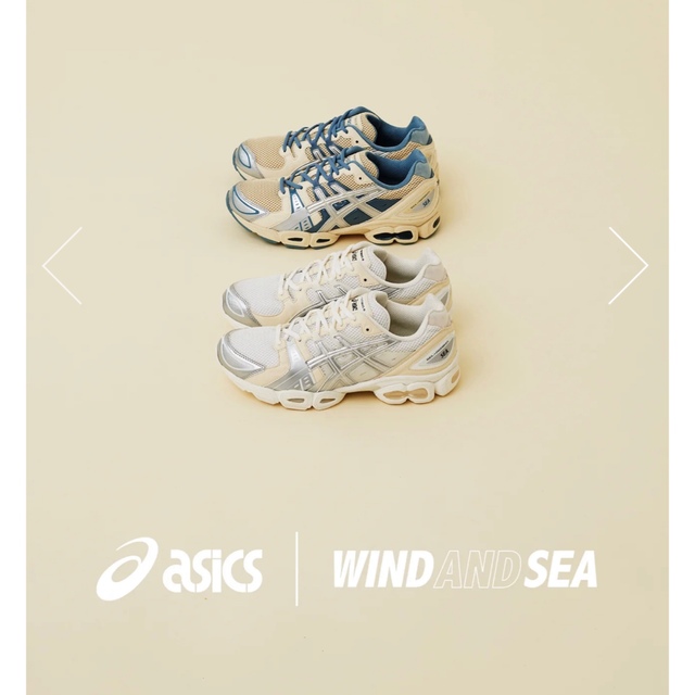 非売品 アシックス WINDAND SEA × ASICS 27.5センチ
