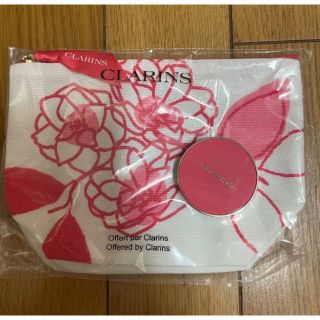 クラランス(CLARINS)の新品未使用　ポーチ付　クラランス　ジョリブラッシュ　02 CLARINS(チーク)