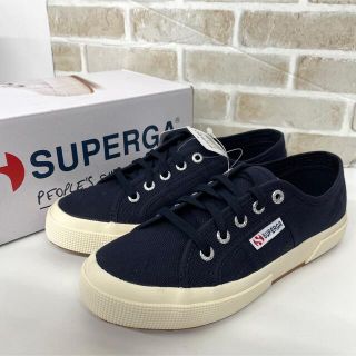 スペルガ(SUPERGA)のSUPERGA スペルガ レディース スニーカー 38 ネイビー 24cm (スニーカー)