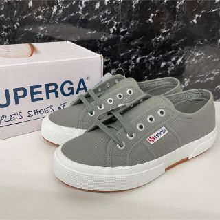 スペルガ(SUPERGA)のSUPERGA スペルガ レディース スニーカー 36 グレー23cm(スニーカー)