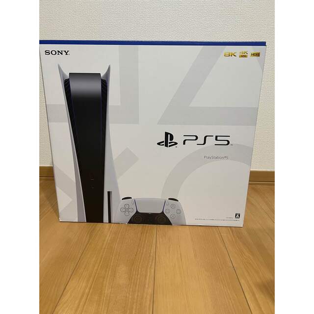 PlayStation(プレイステーション)のSONY PlayStation5 CFI-1200A01 エンタメ/ホビーのゲームソフト/ゲーム機本体(家庭用ゲーム機本体)の商品写真