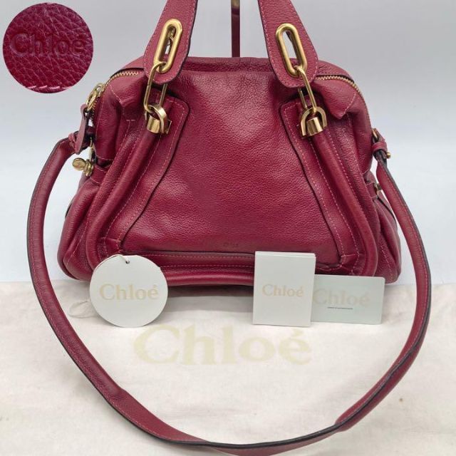 することが Chloe - Chloeクロエ ハンドバッグ ショルダーバッグ レザー ゴールド金具の通販 by ichiren's shop