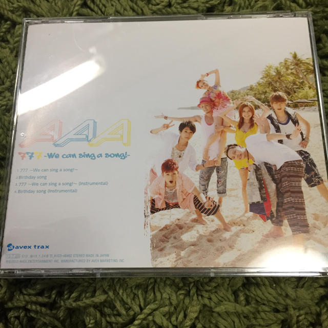 AAA(トリプルエー)のAAA CD シングル  エンタメ/ホビーのCD(その他)の商品写真