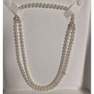 ミキモト(MIKIMOTO)の【ご専用】ミキモトインフィニティパールネックレス6.5-7mmk18wg(ネックレス)