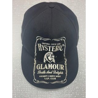 ヒステリックグラマー(HYSTERIC GLAMOUR)のヒステリックグラマー　キャップ　ブラック　ウイスキー(キャップ)