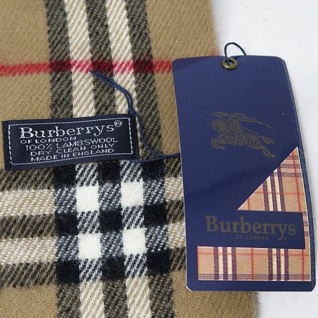 BURBERRY - 未使用 Burberrys バーバリー ノバチェック ウール 100