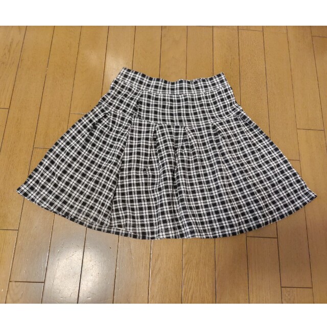 UNIQLO(ユニクロ)のユニクロ♪チェックスカート 160cm キッズ/ベビー/マタニティのキッズ服女の子用(90cm~)(スカート)の商品写真