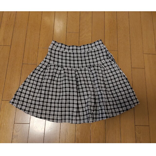 UNIQLO(ユニクロ)のユニクロ♪チェックスカート 160cm キッズ/ベビー/マタニティのキッズ服女の子用(90cm~)(スカート)の商品写真