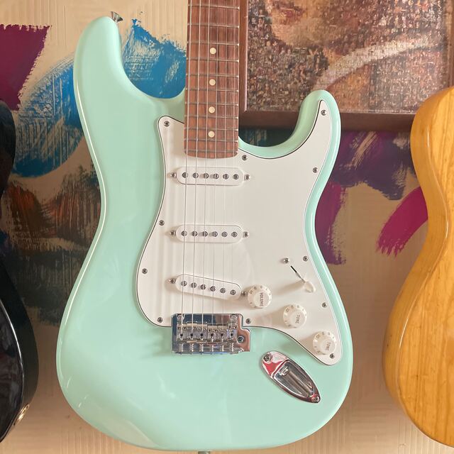 Fender フェンダー　ストラトキャスター　サーフグリーン　マッチングヘッド