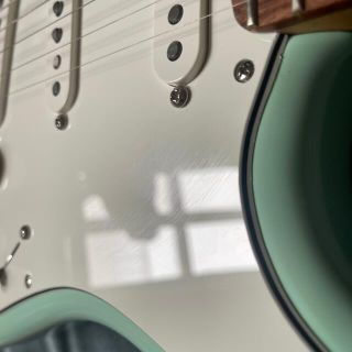 Fender フェンダー　ストラトキャスター　サーフグリーン　マッチングヘッド