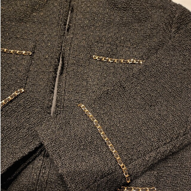 Loungedress - 【新品】Loungedress チェーンツイードジャケット