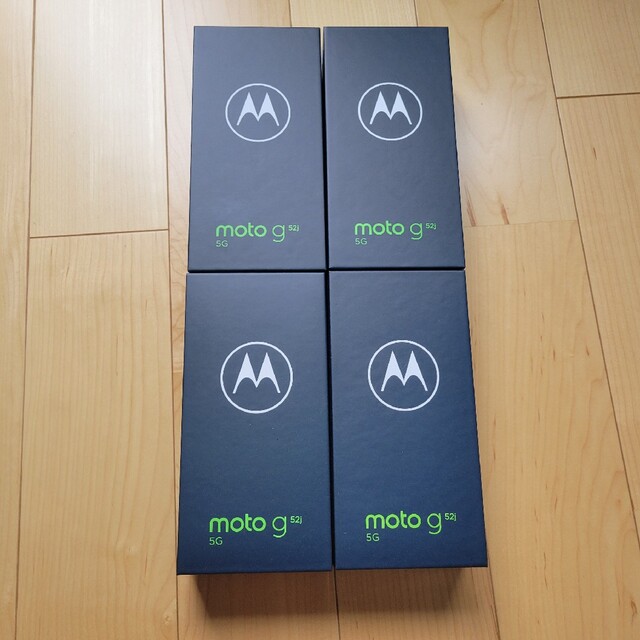 【新品未使用】 MOTOROLA moto g52j 5G インクブラック