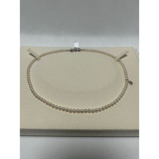 ミキモト(MIKIMOTO)の希少　ミキモト　ベビーパール　ネックレス　39㎝　留め金シルバー　美品(ネックレス)