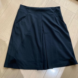 ザラ(ZARA)のLサイズZARAザラ　スカート黒　七五三入学式卒業式(ひざ丈スカート)