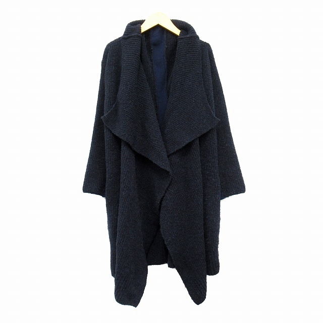 Issey Miyake 変形カーディガン ブラック M ボウタイ 羽織り