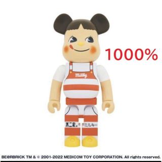 ベアブリック(BE@RBRICK)の新品未開封 BE@RBRICK ベアブリック ペコちゃん 1000％(その他)