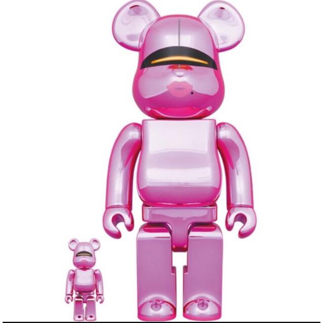 BE@RBRICK SORAYAMA 2G PINK GOLD 100%400％