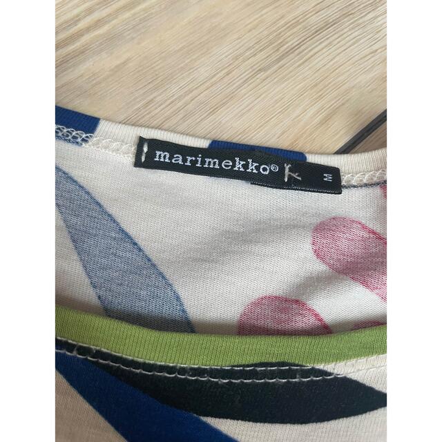 marimekko(マリメッコ)の日本未発売 marimekkoマリメッコ ワンピース Kauriカウリ7部袖 M レディースのワンピース(ひざ丈ワンピース)の商品写真