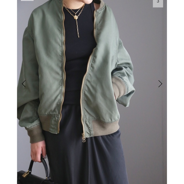 Deuxieme Classe ミリタリーブルゾン⭐️カーキ 美品 2022年新作入荷
