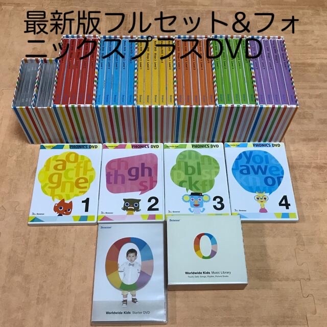 受注生産品】 ワールドワイドキッズ 0-6 ベネッセ 絵本 フルセット