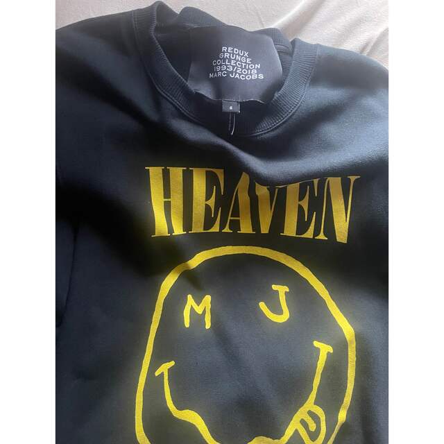 マークジェイコブス  Heaven Sweatshirt スマイルプリントスウェット レディース XS