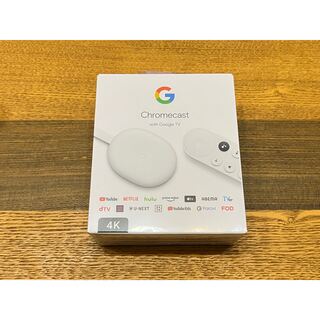 グーグル(Google)のchromecast with google tv 4K(PC周辺機器)