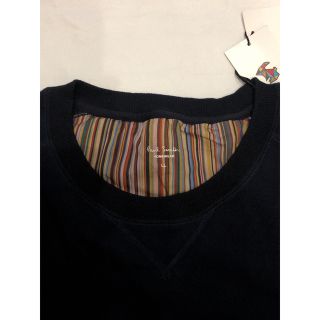 ポールスミス(Paul Smith)の新品　ポールスミス　裏起毛　スウェット　トレーナー　長袖　LL  ネイビー(スウェット)