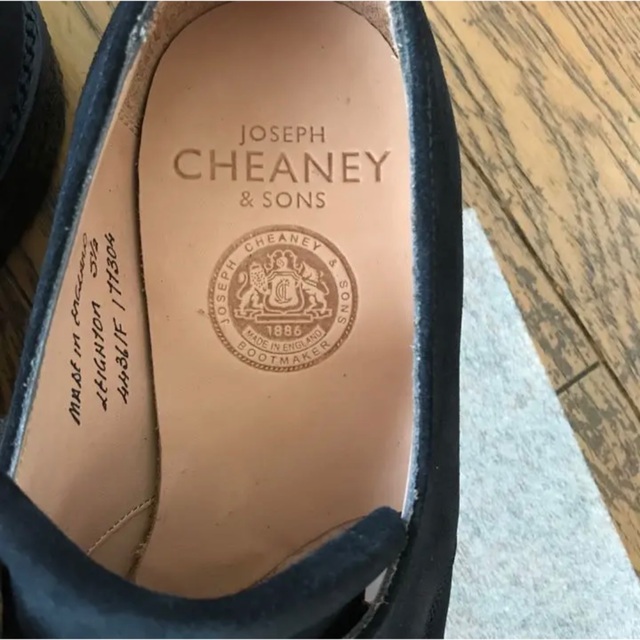 CHEANEY(チーニー)のジョセフチーニー スウェード　シューズ メンズの靴/シューズ(ドレス/ビジネス)の商品写真