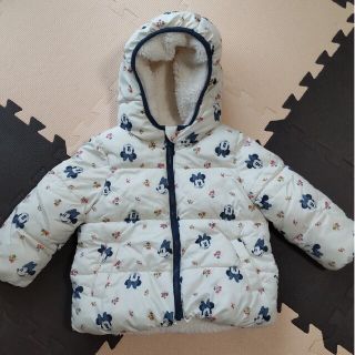 ベビーギャップ(babyGAP)のbaby GAP☆ミニー　リバーシブルボアジャケット　ダウン　ディズニー　100(ジャケット/上着)