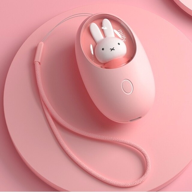 ミッフィー 卵型 電気カイロ 充電器 Miffy ホッカイロ ハンドウォーマー