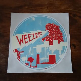 新品未使用 ウィーザー WEEZER ステッカー(ミュージシャン)