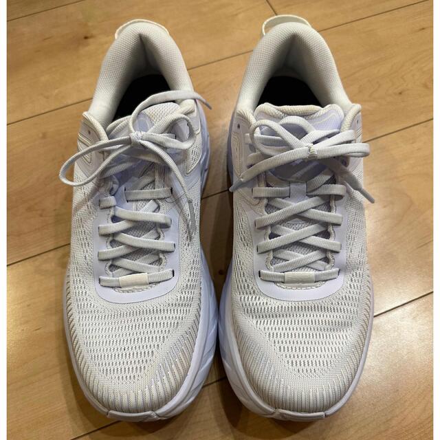 HOKA ONE ONE(ホカオネオネ)のりゅーちゃん様専用　ボンダイ7 26cm 1110518 WWH BONDI 7 メンズの靴/シューズ(スニーカー)の商品写真