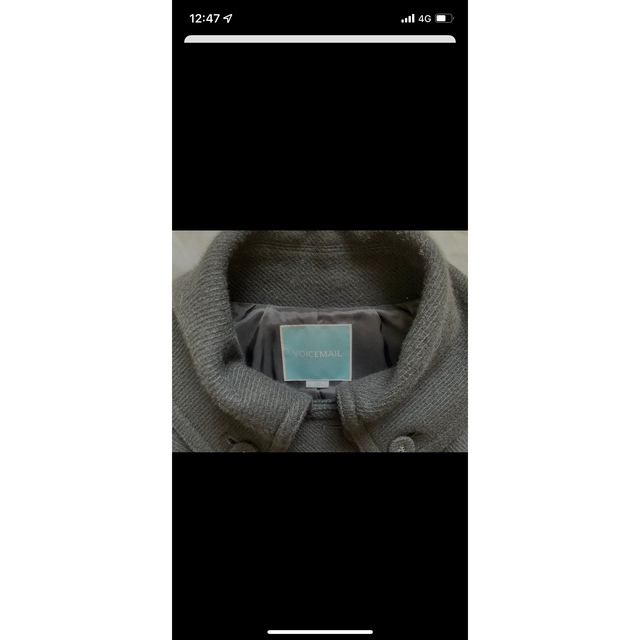 VOICEMAIL(ヴォイスメール)のVOICE MAILショートコート レディースのジャケット/アウター(ピーコート)の商品写真