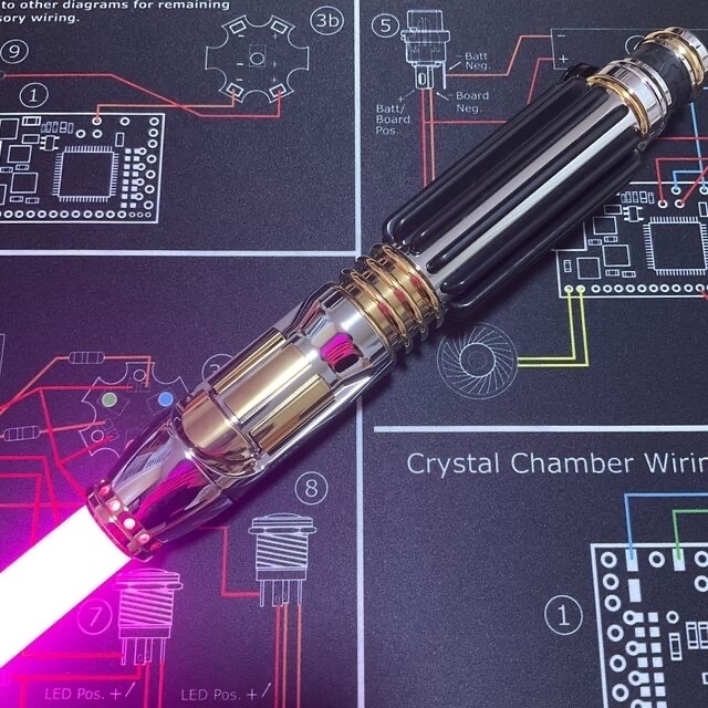 2022春夏新色】 カスタム ライトセーバー 89sabers メイス・ウィンドゥ