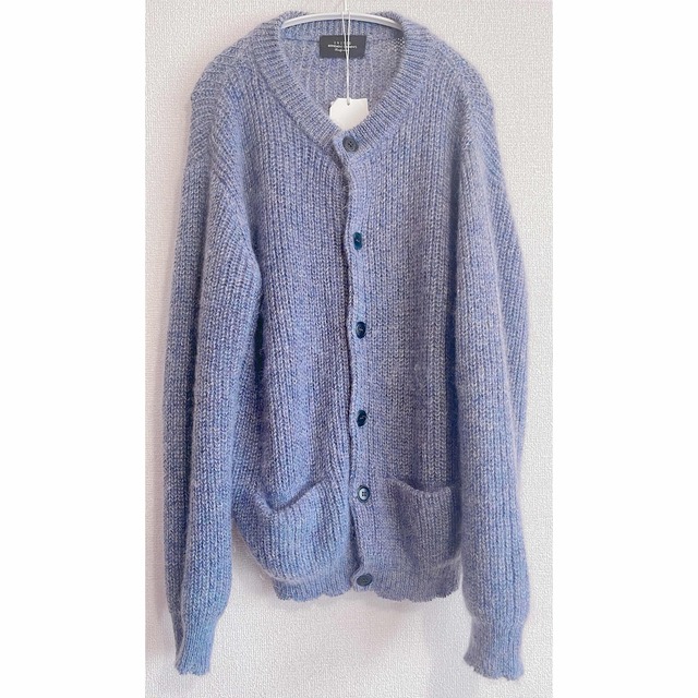 ほぼ新品 UNUSED mohair crewneck cardigan 2 - 3