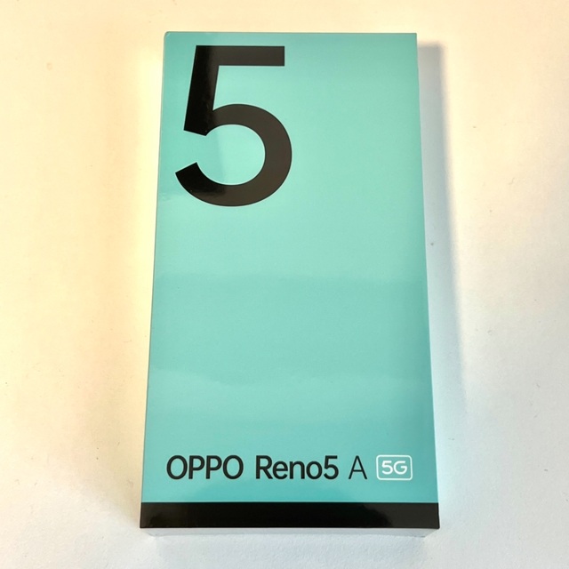 【新品未開封】OPPO Reno5A eSim A103OP アイスブルー