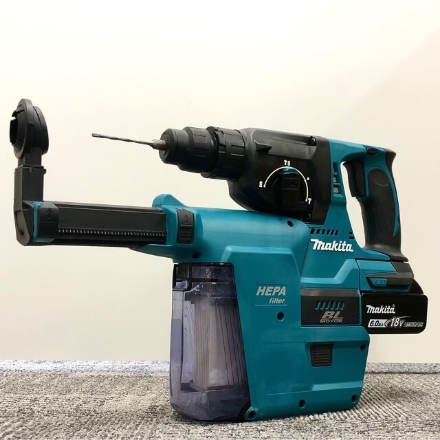 Makita(マキタ)のマキタ 24mm 充電式ハンマドリル HR244D 集じんシステム付き DX01 インテリア/住まい/日用品のインテリア/住まい/日用品 その他(その他)の商品写真