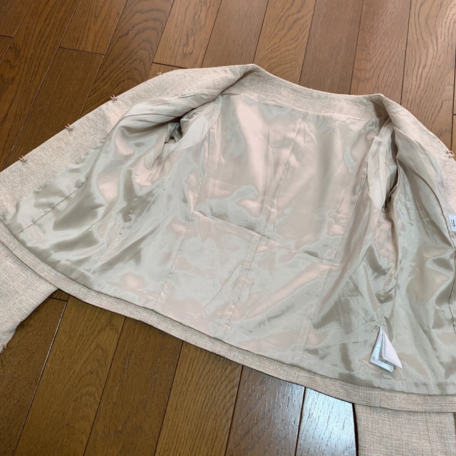 美品 ELLE エル エニィスィス ママスーツ セレモニー フォーマル 入学