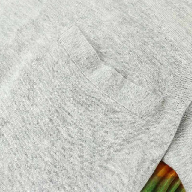sacai(サカイ)のサカイ 19SS バックプリーツ フラワープリント Tシャツ 1 S グレー レディースのトップス(カットソー(半袖/袖なし))の商品写真