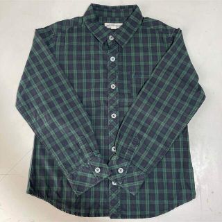 ユナイテッドアローズグリーンレーベルリラクシング(UNITED ARROWS green label relaxing)のグリーンレーベルリラクシング　キッズ　チェックシャツ(Tシャツ/カットソー)