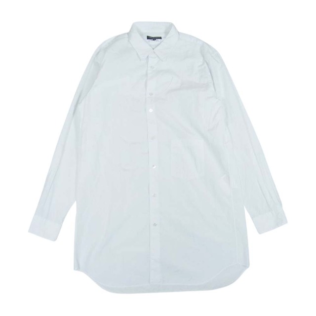 COMME des GARCONS HOMME PLUS(コムデギャルソンオムプリュス)のCOMME des GARCONS HOMME PLUS コムデギャルソンオムプリュス 長袖シャツ 21SS PG-B011 長袖 ロングシャツ ホワイト系 M【中古】 メンズのトップス(シャツ)の商品写真