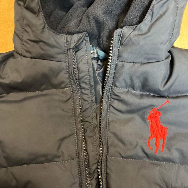 POLO RALPH LAUREN(ポロラルフローレン)のポロ　ラルフローレン　ダウン ネイビー　80 キッズ/ベビー/マタニティのベビー服(~85cm)(ジャケット/コート)の商品写真